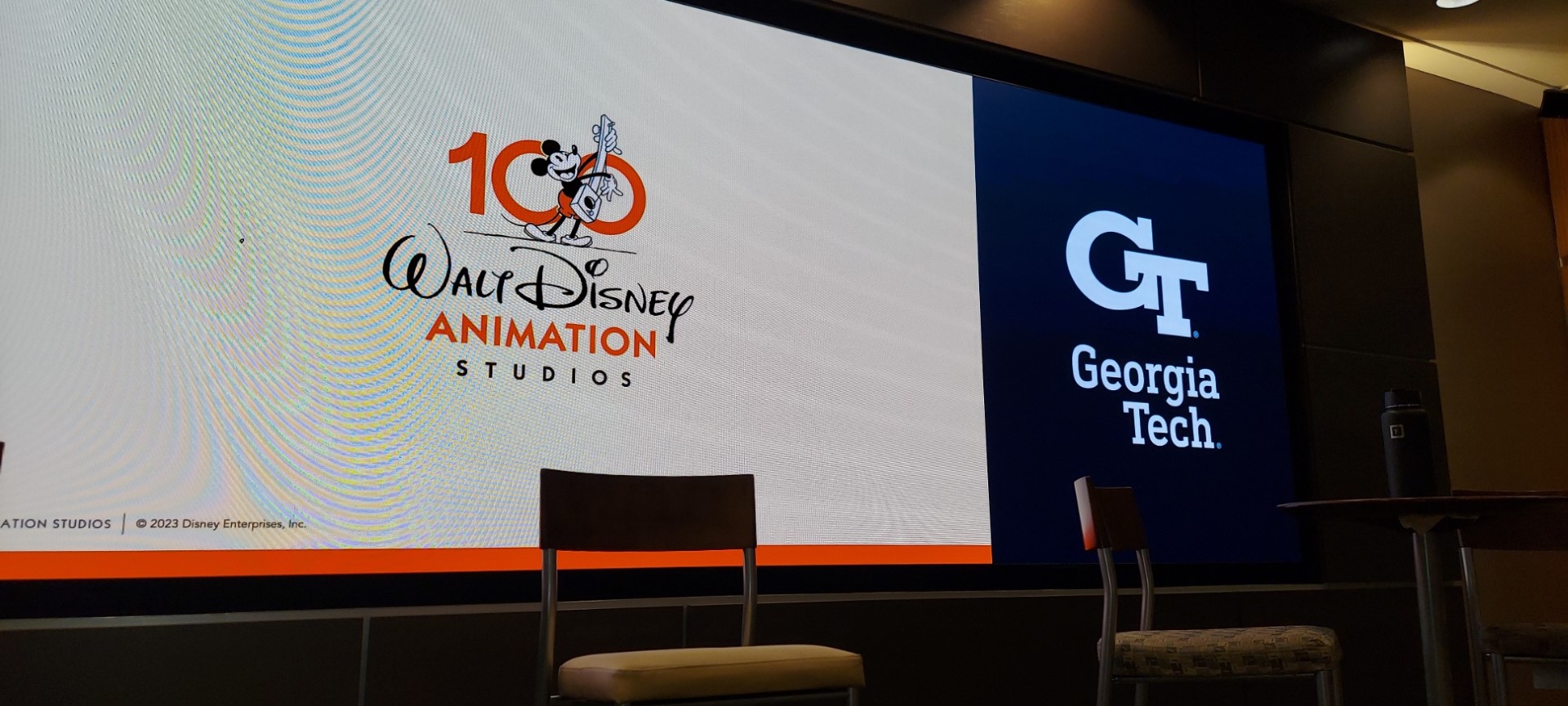 Disney presentation at Georgia Tech